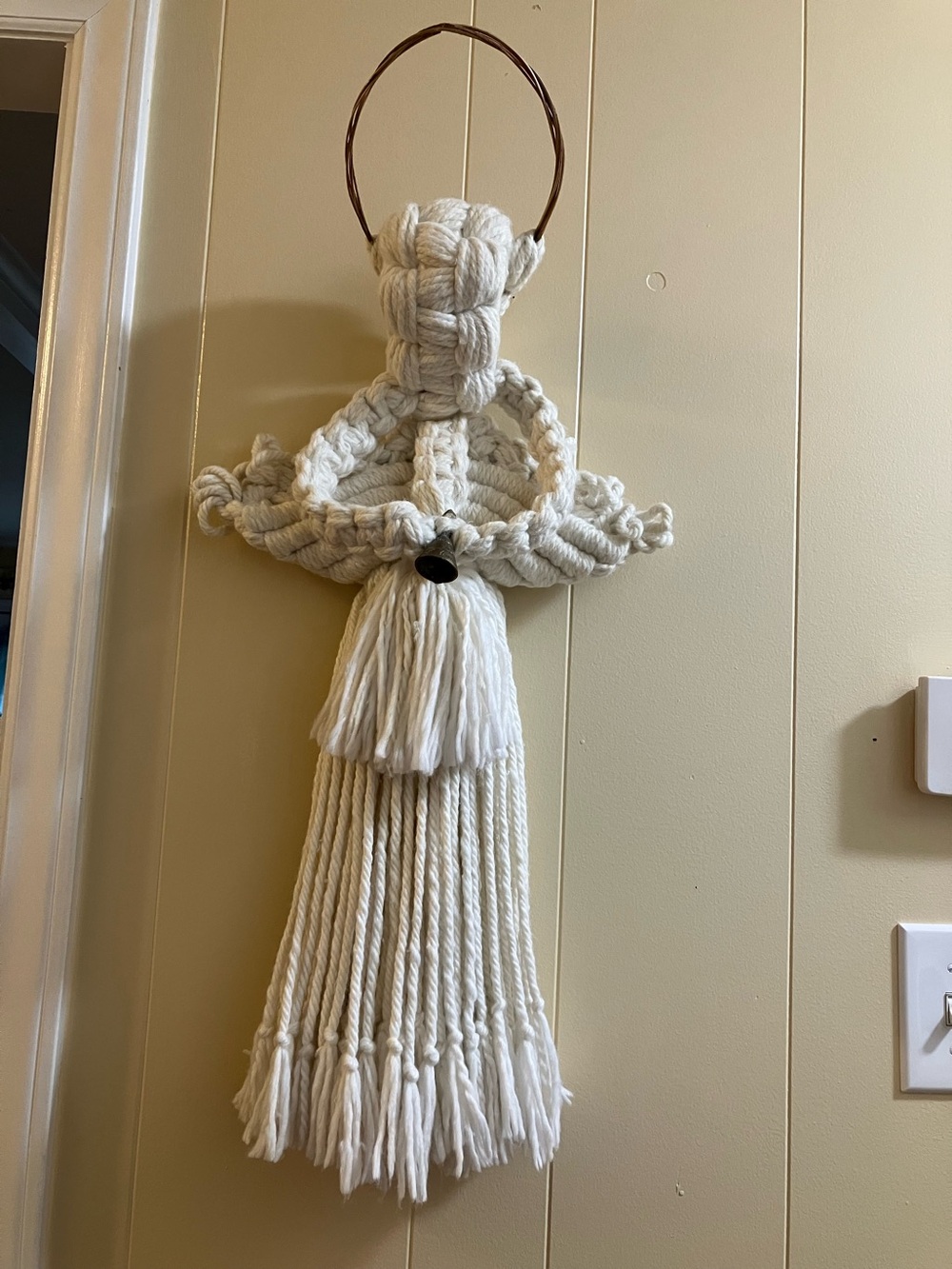 Macrame Wall Angel
